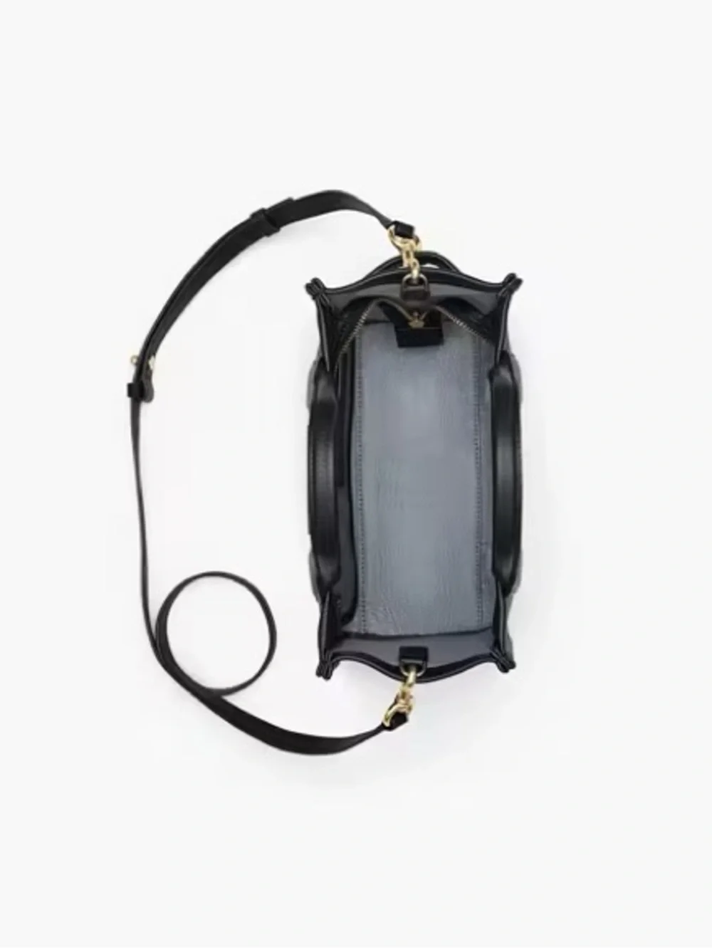 Marc Jacobs Black Pebbled Leather 'The Tote Bag' Top-Handle Tote